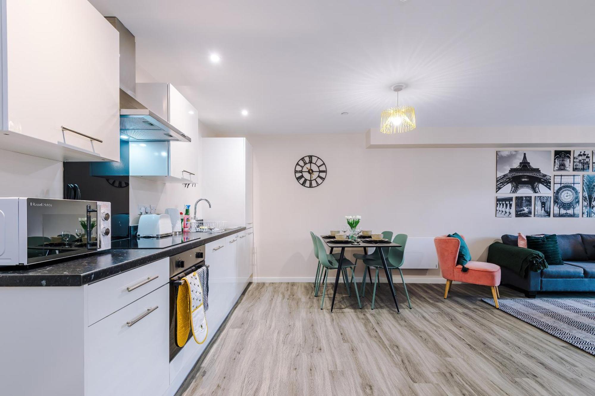 Deluxe New Build 2 Bedroom 2 Bathroom Apartment - Free Secure Parking 맨체스터 외부 사진
